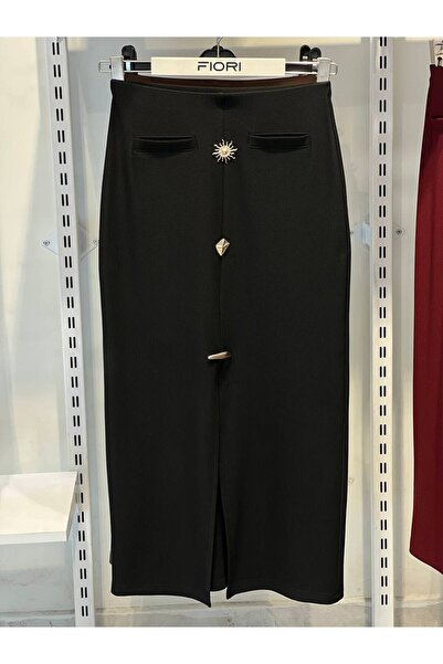 Fiori Skirt with Buckle Detail