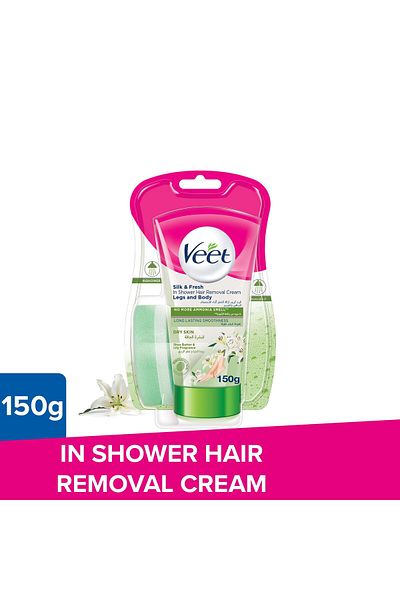 Veet HAIR REMOVAL CREAM SILK & FRESH 150GM