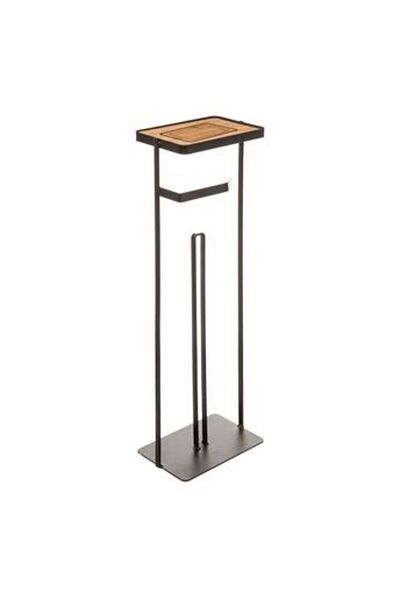 5FIVE 5 Five Metal 3-in-1 Toilet Paper Holder (8 x 12 x 59.2 cm)