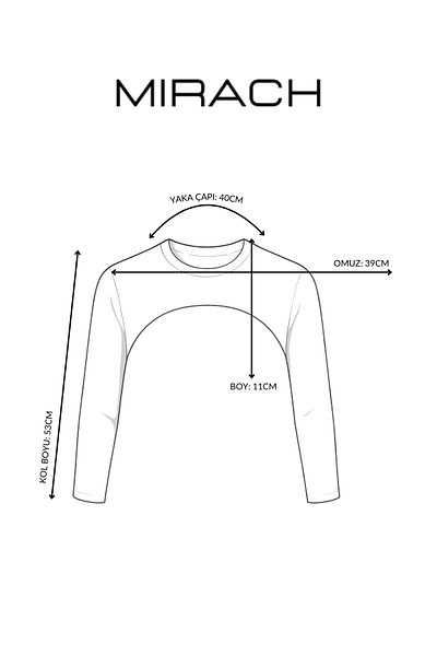 mirach Zero Collar Neck Collar Sleeve |   White Long Sleeve Hijab Neck Collar Bodysuit Stylish and Comfortable Design