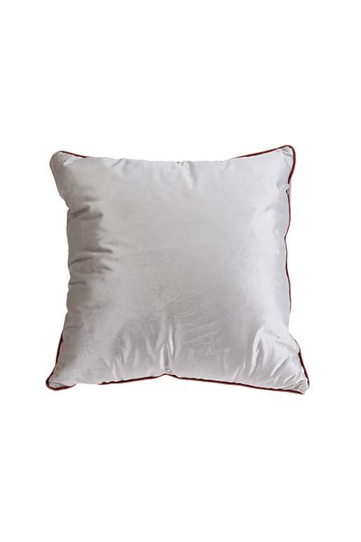 Homelux Evia Decorative Pillow, Velvet Look, 45X45 Cm, Beige