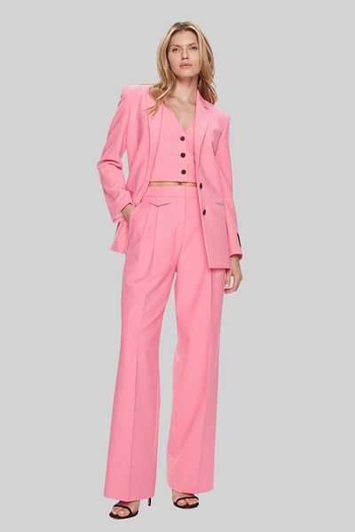 HUGO Women's Aita Regular Fit Blazer Jacket Gray