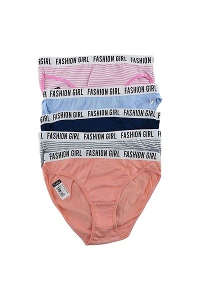 Tutku Set de 12 chiloți bikini Hera pentru femei din Lycra flexibilă