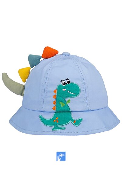 Kardelen Butik Denizli %100 Pamuk Erkek Bebek Balıkçı Şapka ( 1-3 Yaş ) ( 50 cm )