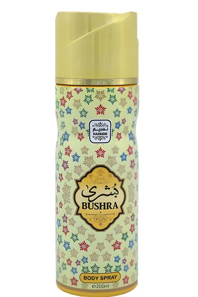 Naseem Body Spray, Bushra, Unisex, 200 ml