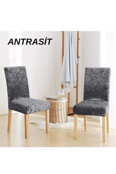 kanway Κάλυμμα καρέκλας Silk Velvet Κάλυμμα καρέκλας Elastic Standard (1 Τεμάχιο)