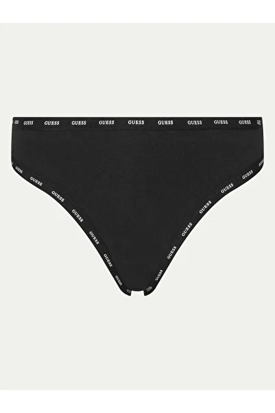 Guess 3 PACK BASIC THONG Lenjerie neagră pentru femei O5RG13K6YW1-JBLK