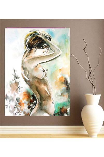 HDART Soyut Modern Nü Kadın Kanvas Tablo Tablosu Salon Oturma Yatak Odası Caf...