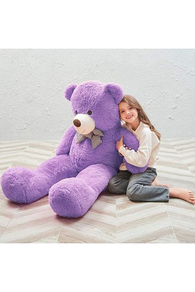 Sole 160 cm Special Romantic Giant Size Plush Bear with Bow Tie for Lovers- 100% Local
