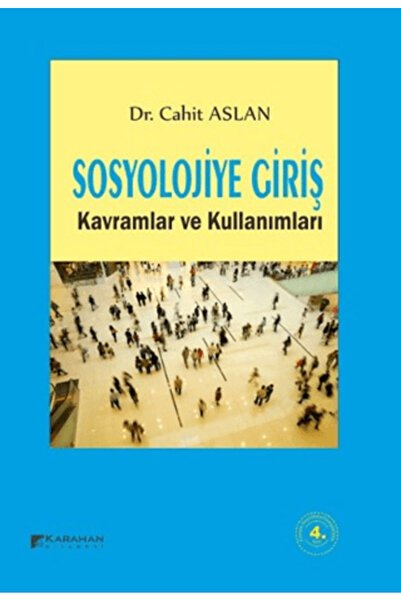 Karahan Kitabevi Sosyolojiye Giriş