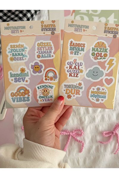 Planet Butik Motivational Sheet 2 Sheet Sticker