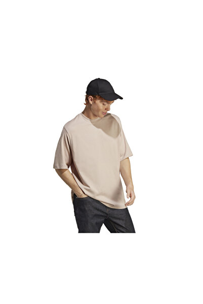 adidas Ανδρικό μπλουζάκι casual μπεζ - M Caps Tee, IC4101