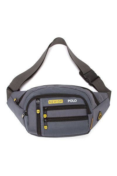 Newish Polo Ανδρική τσάντα πολλαπλών χρήσεων σταυρωτή μέση και ώμο