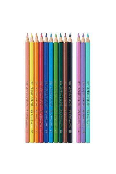 Faber Castell Faber-castell Unicorns 10 3 Colors Colored Pencil Set