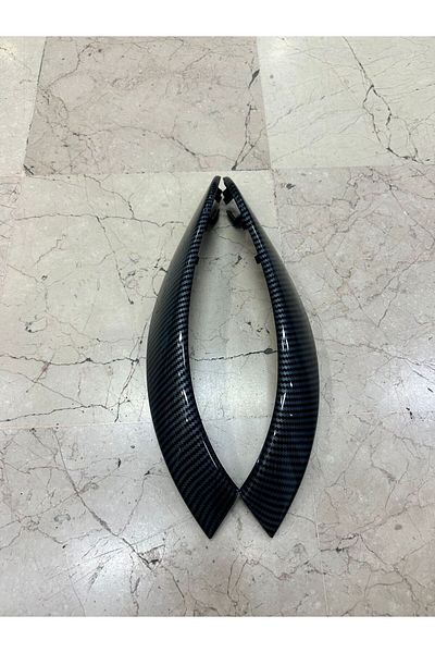 TİTANİKPARTS For Bmw 4 Series F32 F33 F36 Carbon Upper Door Handle Cover Is Removal and Installation Top Part