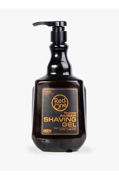 Red One RedOne Shaving Gel Amber 1000ml – Smooth Shave with Beard Softening Formula