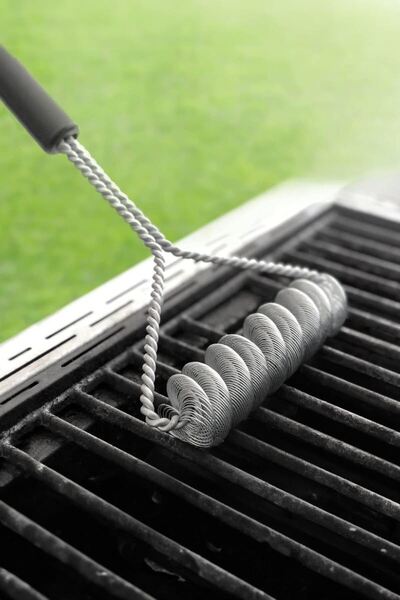 Weather Forecast Tek Sıra Dönen Telli Mangal Izgara Barbekü Temizleme Fırçası...