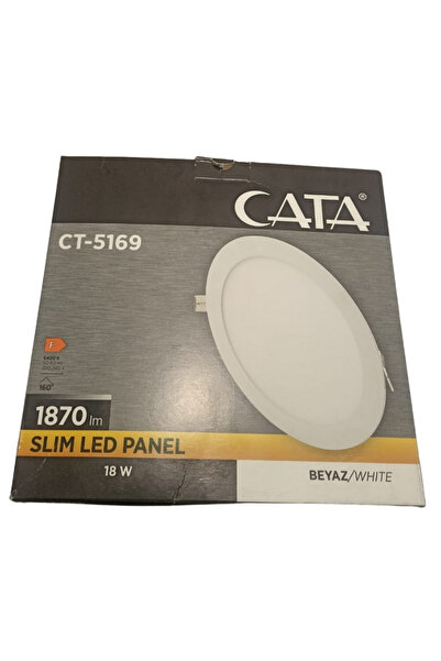 Cata 18WATT SLIM LED PANEL - CT-5169 BEYAZ IŞIK