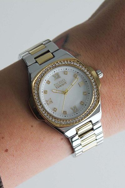 MICHAEL TOMMY Mt 325006 Lcsb33 Women's Wristwatch with Steel Band