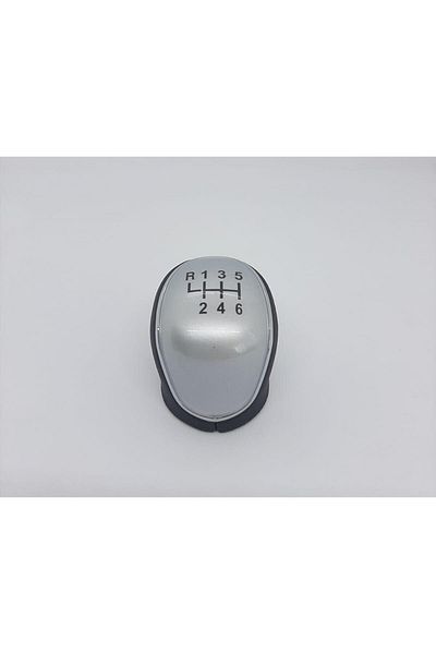 FVR Toyota Compatible Verso Leather Gear Shift Knob Gray Scheming 6 Forward
