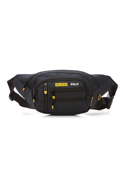 Newish Polo Geantă multifuncțională pentru bărbați, cu talie și umăr