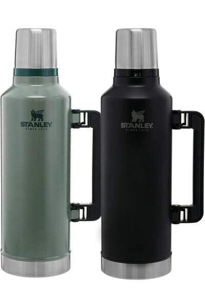 Stanley Klasik Vakumlu Çelik Termos, 2.3 L, Siyah