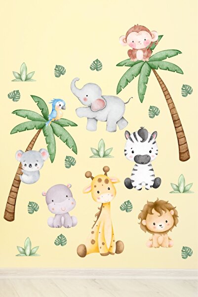 Tasarım Set de autocolante de perete din sticlă pentru camera copiilor cu tem...