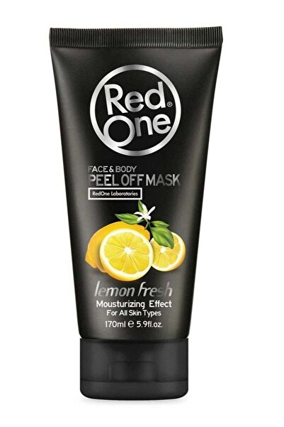 Red One Redone Peel Off Mask Lemon 170ml – Deep Cleansing & Brightening Facia...