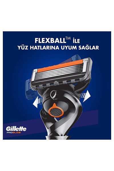 Gillette Fusion Proglide Spare Shaving Blade 8 Pieces Cardboard Box