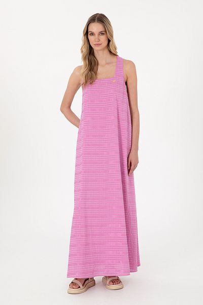U.S. Polo Assn. Women's Fuchsia Woven Dress 50299173 -Vr023
