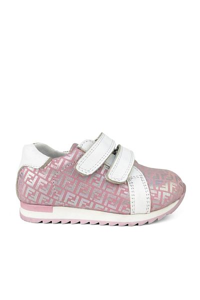 Cici Bebe Ayakkabı Genuine Leather Pink White Girls Shoes