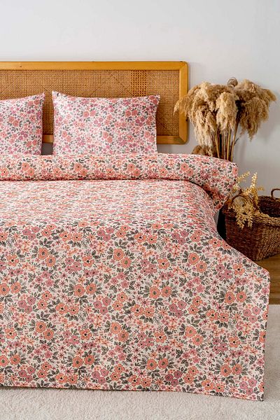 Riva Pink Spring Double Printed Pike 200 X 220 cm