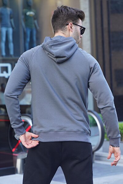 Madmext Smoked Hooded Sweatshirt 6151