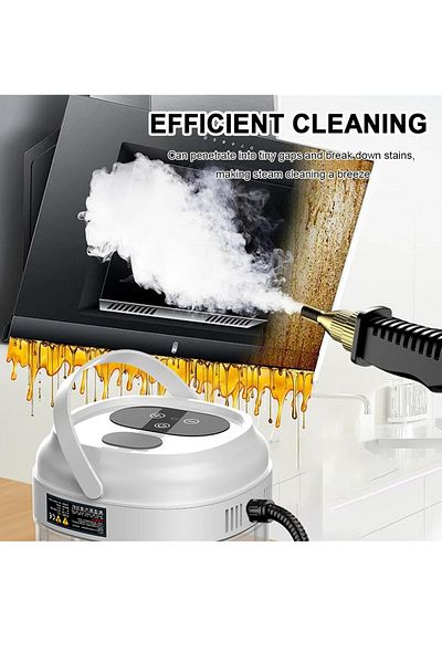 ET-LIFE 1500ML Steam Cleaner with Smart Touch Screen, High Pressure High Power Steamer