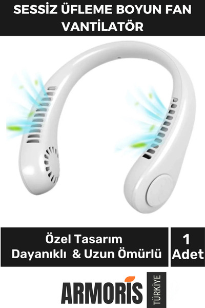 Armoris Yeni Nesil Taşınabilir Şarjlı Güçlü Yüksek Kaliteli Sessiz Hava Soğut...