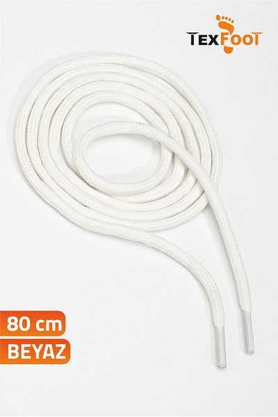 TexFoot Round Polyester Sneakers and Boot Laces 80 cm