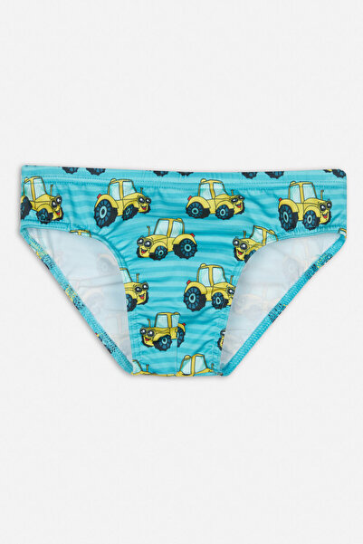 Kom Kon Male Child Crossy Slim Swim Trunks