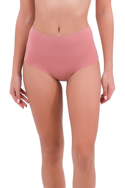 Steve Wolls Women's Colorful 5-Piece Laser Cut Full High Waist Elastic Panties - 9511