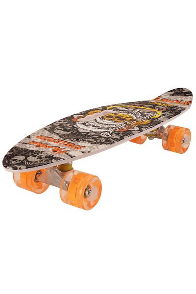 ACTION ONE Penny board Portabil Furious 60x17 cm, cu roti PU, ABEC-7, cadru aluminiu