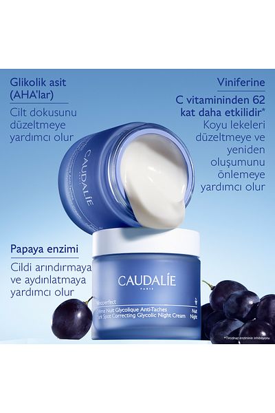 Caudalie Vinoperfect Glycolic Night Cream 50 ml