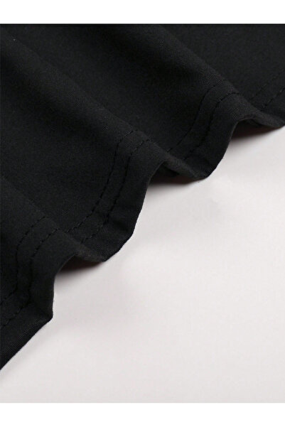 Marco Fresco Unisex Plain Striped Paris Special Printed Oversized Crew Neck T-Shirt