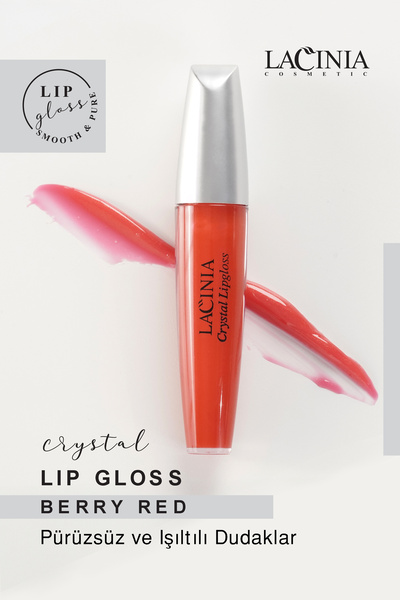 Lacinia Berry Red Crystal Lipgloss