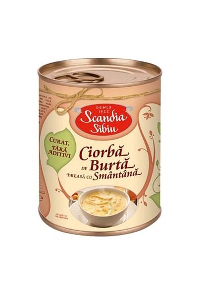 Scandia Pork Belly Soup With Sour Cream, Sibiu, 820 G