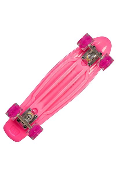 ACTION ONE Fantasy Skateboard, 55x15cm, with PU light wheels, ABEC-7, aluminum frame