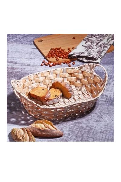 Kosova Spt189 Oval Wicker Bread Basket