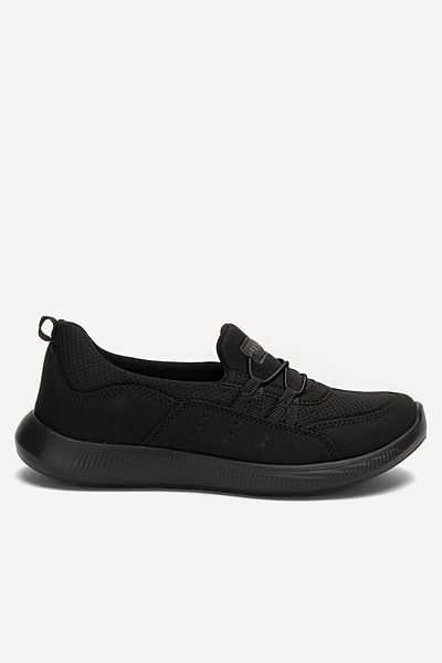 Freemax Women's Sports Sneaker Ballet Flexible, Soft, Lightweight, Casual Shoes Black