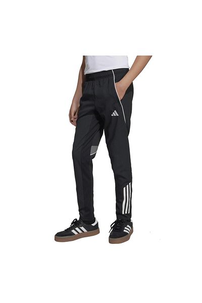 adidas IW0447-C Pantaloni de trening adidas Tiro25C Prepnty Çocuk negri