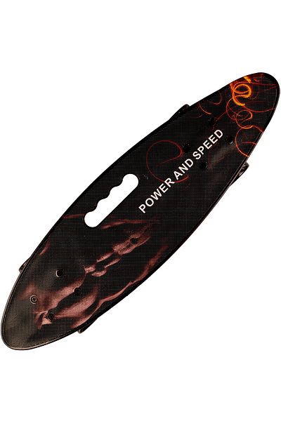 ACTION ONE Penny board Portabil Power & Speed 60x17 cm, cu roti PU, ABEC-7, cadru aluminiu