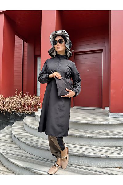 dilber fashion Bone and Bag Sports Cut Hijab Swimsuit Set