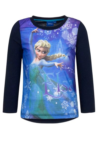 Frozen Frozen long sleeve t-shirt, Navy blue, 8 years
